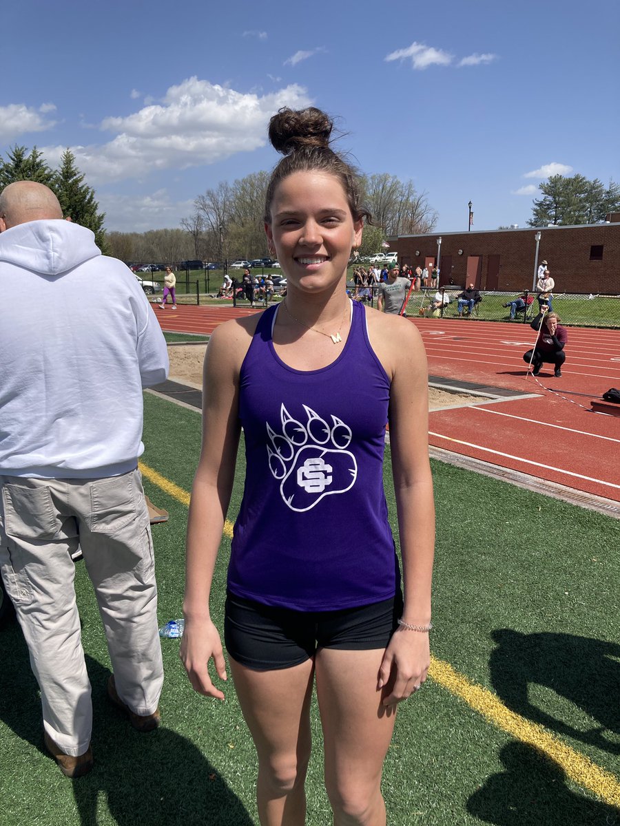SevierCountyTF's tweet photo. SCHOOL RECORD!!!! Congratulations to Emma Fowler for breaking the school record in the triple jump. 33-05.00 https://t.co/fawfGF0XBr