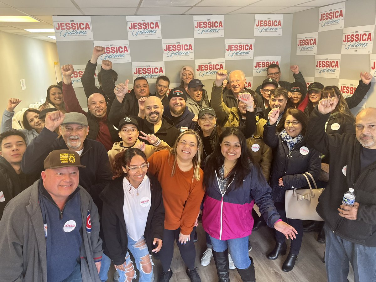 Jessicafor30's tweet photo. Kicking off GOTV weekend with the best crew anyone could ask for! What’s your plan to vote, #30thWard? https://t.co/fapB6xDYRe https://t.co/ssSEGuvWhD