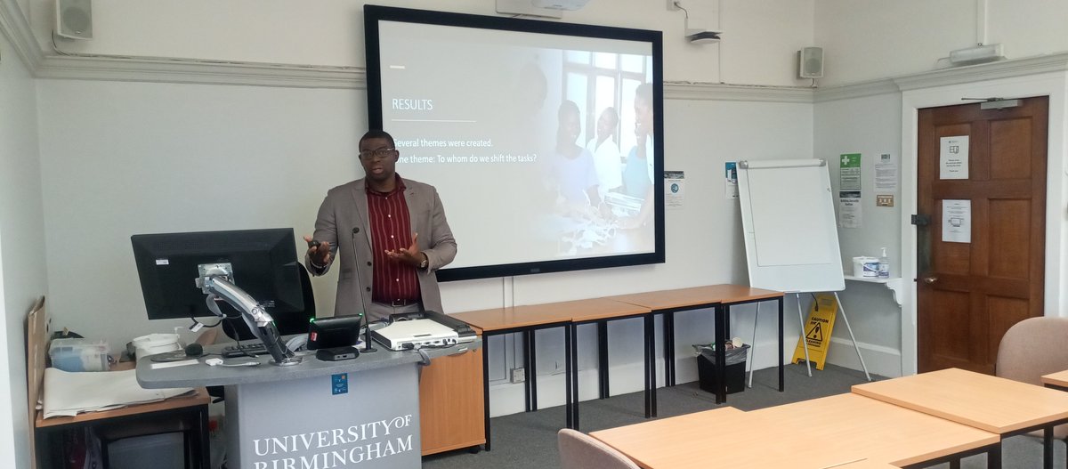 I presented some findings from my DPhil research during the Health Policy and Politics Network Conference and engaged with researchers across the UK. 

I discussed the issues facing task-shifting for maternal health services in primary healthcare settings in Nigeria.

#hppnuk