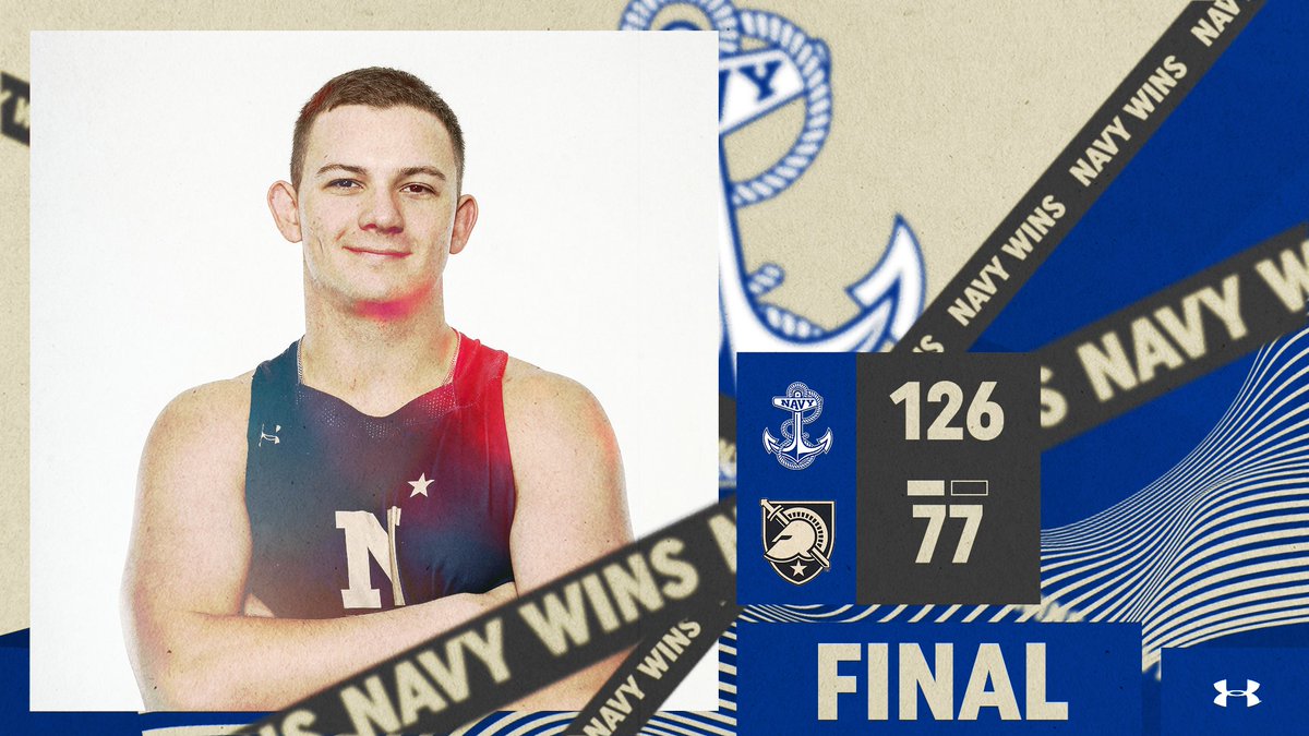 The men get it done, scoring the second-highest point total in Army-Navy outdoor history! 
#GoNavy #BeatArmy #ExpectToWin