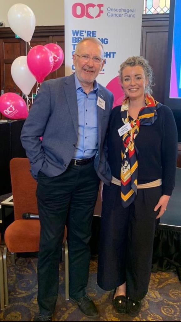 Fantastic morning reuniting with the <a href="/OesophagealCF/">Oesophageal Cancer Fund</a> team at their information event. Joined by experts in the field, volunteers and those supported by OCF. It has been our pleasure to work with OCF over the past 20+ years. Thank you CEO Christine Littlefield for the invitation.