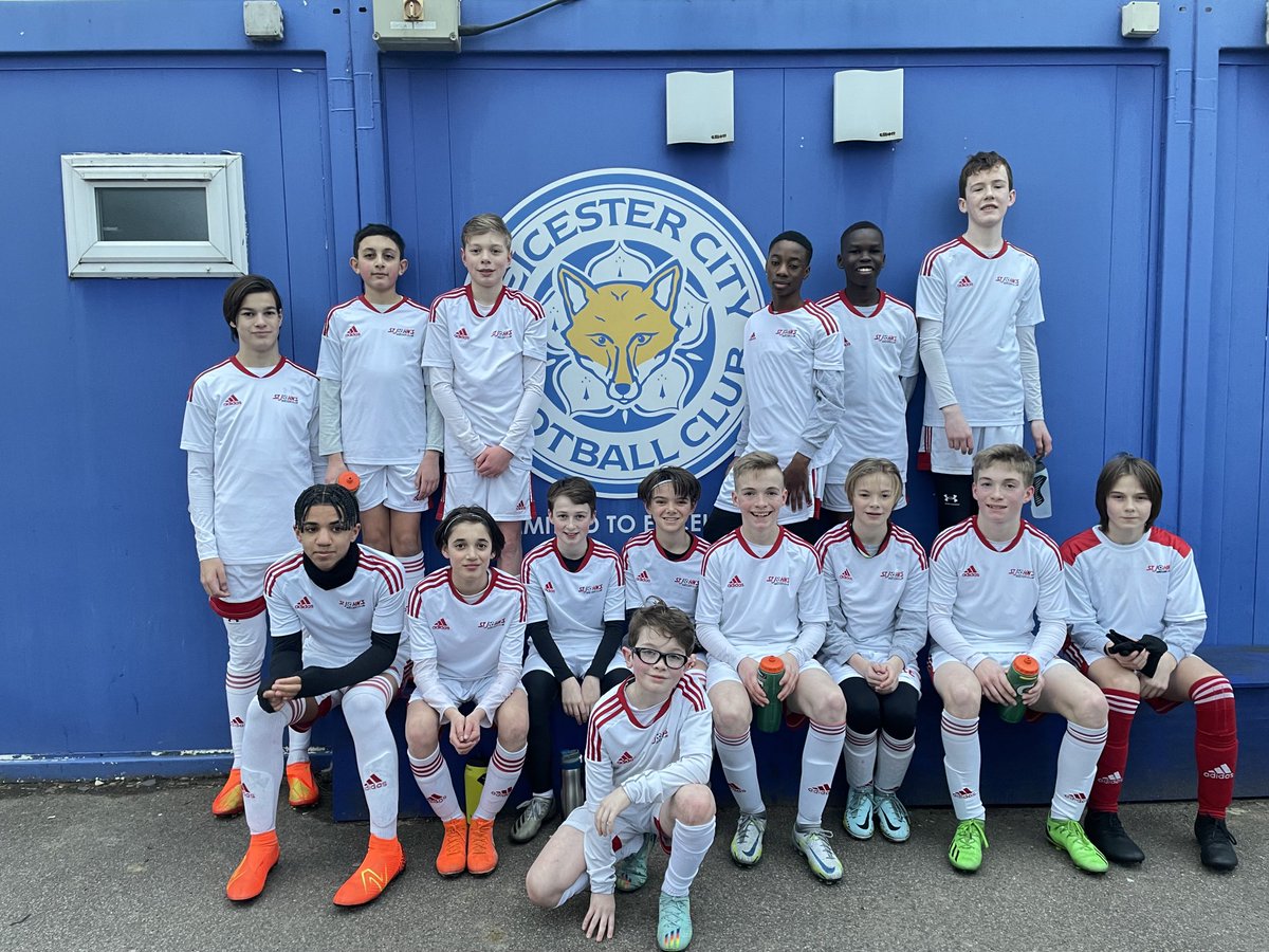 First day almost done. SJSC training at Leicester city complete ready for tomorrows game.