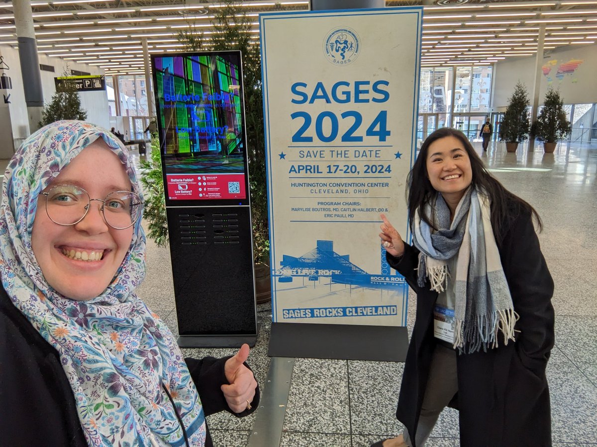 Hemasat Alkhatib (@alkhatibhemasat) on Twitter photo Leaving #SAGES2023 with the resounding message of being grateful to be where I am today, knowing there is much more to do, and most importantly remembering to extend this privilege to those with less access to healthcare. See you in our very own Cleveland next year <a href="/SAGES_Updates/">SAGES is in Tampa in 2026!</a> Leaving #SAGES2023 with the resounding message of being grateful to be where I am today, knowing there is much more to do, and most importantly remembering to extend this privilege to those with less access to healthcare. See you in our very own Cleveland next year <a href="/SAGES_Updates/">SAGES is in Tampa in 2026!</a>