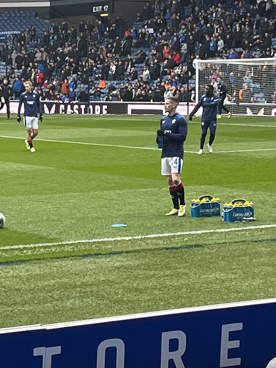 c3kdd's tweet photo. Great being back at a special place 🔴⚪️🔵 @RangersFC https://t.co/Me6bD6m0z9