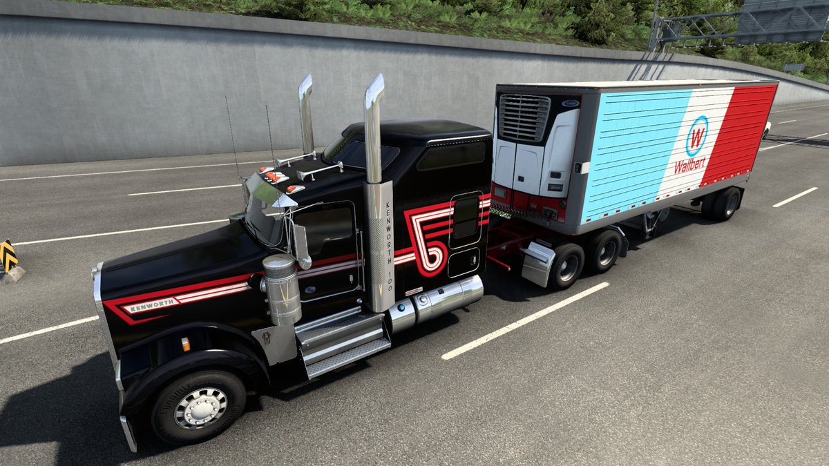 mikh2018's tweet photo. @SCSsoftware #AmericanTruckSimulator #Kenworth100 #W900 https://t.co/nSxqJzL9Sv