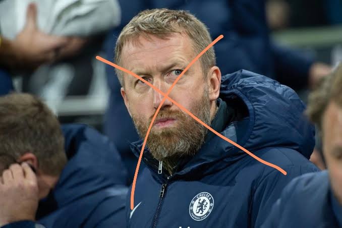 Myka_veli's tweet photo. Graham Potter out! Enough is enough!!

#potterout
#Grahampotterout https://t.co/mO9m63cD3U