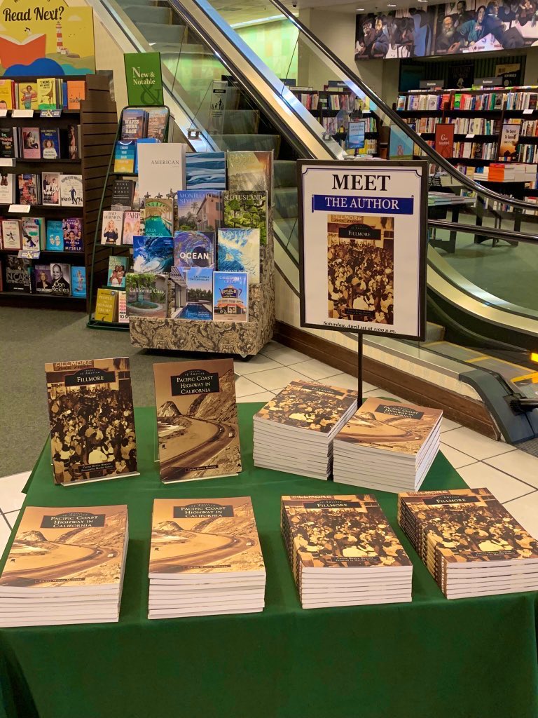 We are so excited to have Carina Monica Montoya here at 12pm for an #authorsigning 

<a href="/ArcadiaPub/">Arcadia Publishing</a> #fillmore #PCH #events #bnbuzz #bn232
