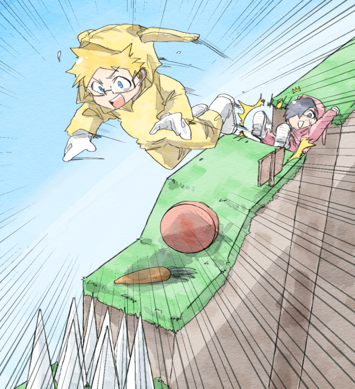 うずまきナルト 「アホほど笑った初回配信 」|［コンプラ配慮］マンのイラスト