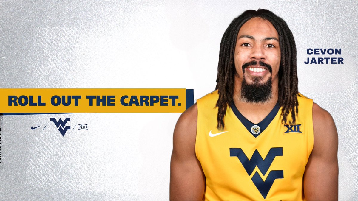 EerRational's tweet photo. 🚨BREAKING NEWS 🚨

@WVUhoops lands Cevon Jarter from the transfer portal, with 4 years of eligibility remaining. Big pickup for the Mountaineers! 

#HailWV https://t.co/FrslOwtpJL