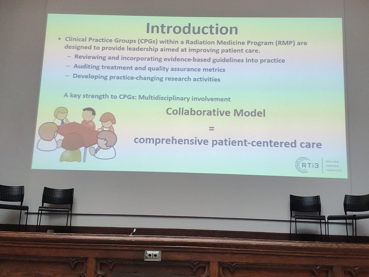 carmen_chan1's tweet image. CSRT Kelly Linden @OttawaHospital discussing the barriers to radiation therapists participation in clinical practice groups
#empowerment #collaboration 
@AdvPracticeRT
#RTi3Conference