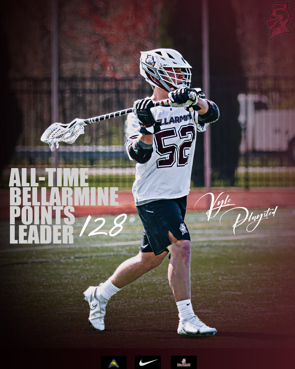 Congrats to Kyle Playsted for becoming Bellarmine's new all time points leader with 𝟭𝟮𝟴!