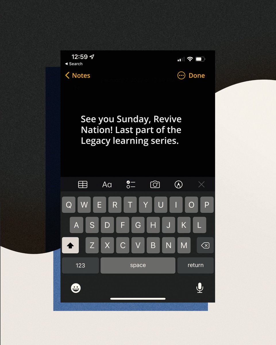 See you tomorrow online or in person at 10am, Revive Nation! #Sundays are our favorite with you.