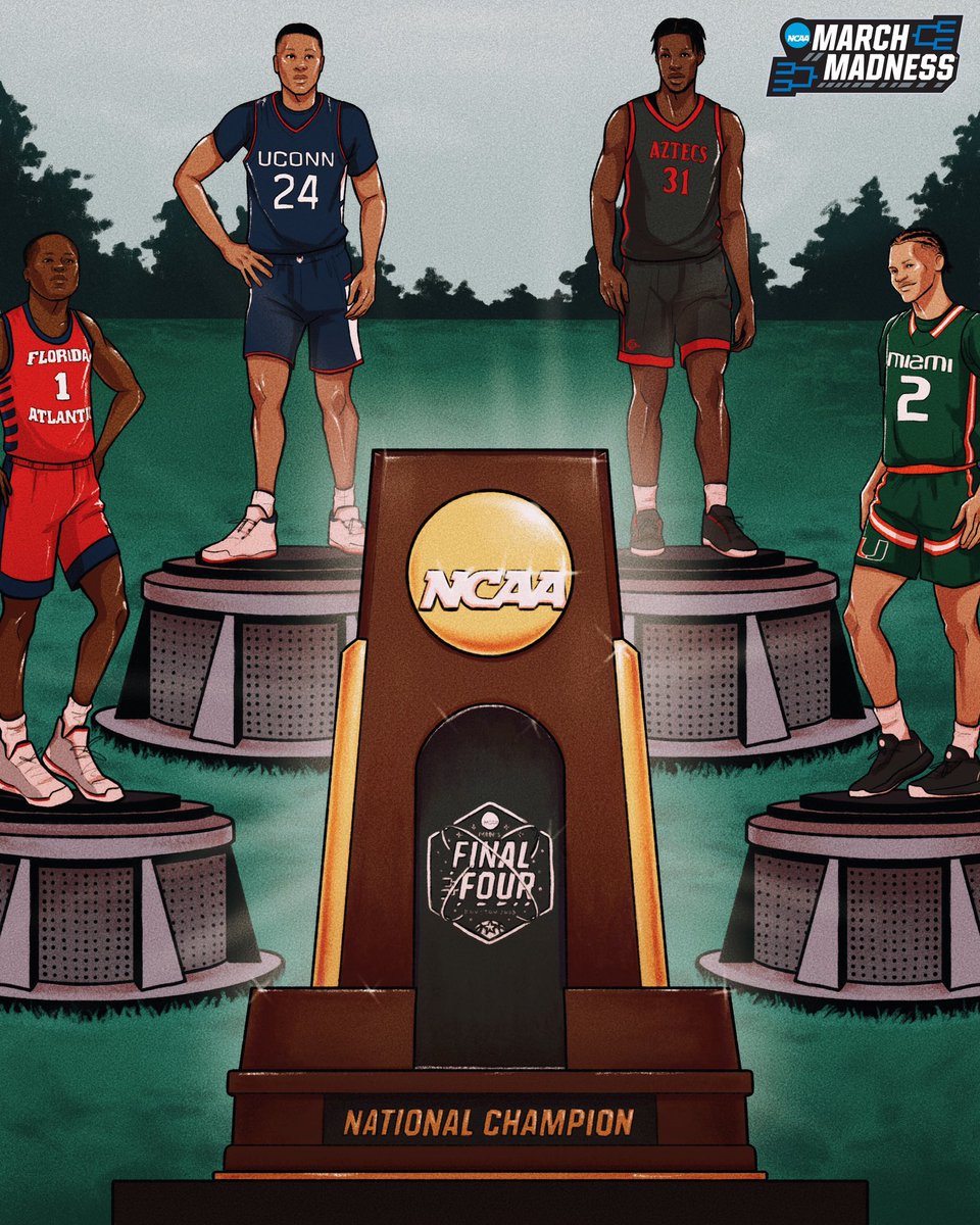 May the Madness be ever in your favor 🔥 

#MarchMadness #MFinalFour