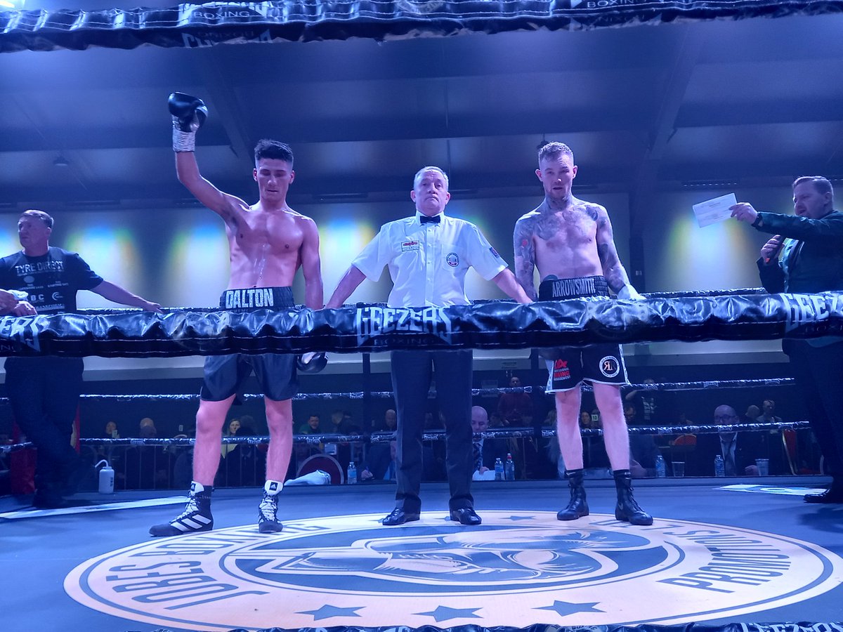 Roy Kelly (@roykellysport) on Twitter photo Redcar's Bobby Dalton completes his fourth pro win as he dominates his four rounds with seasoned Hyde campaigner Dale Arrowsmith, referee Ron Kearney scoring it 40-36 at the <a href="/JobesGym/">Matt Jobes</a> event Redcar's Bobby Dalton completes his fourth pro win as he dominates his four rounds with seasoned Hyde campaigner Dale Arrowsmith, referee Ron Kearney scoring it 40-36 at the <a href="/JobesGym/">Matt Jobes</a> event