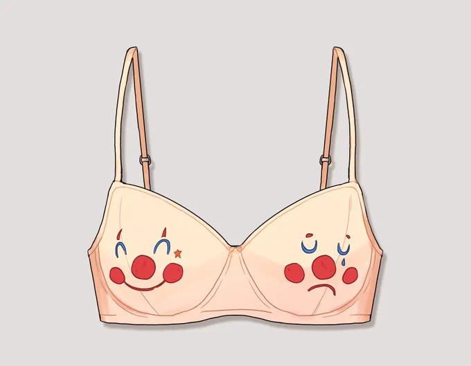 A very cheeky set of clowngewear (clown loungewear) that are definitely real and not for April Fool's Day :o) 