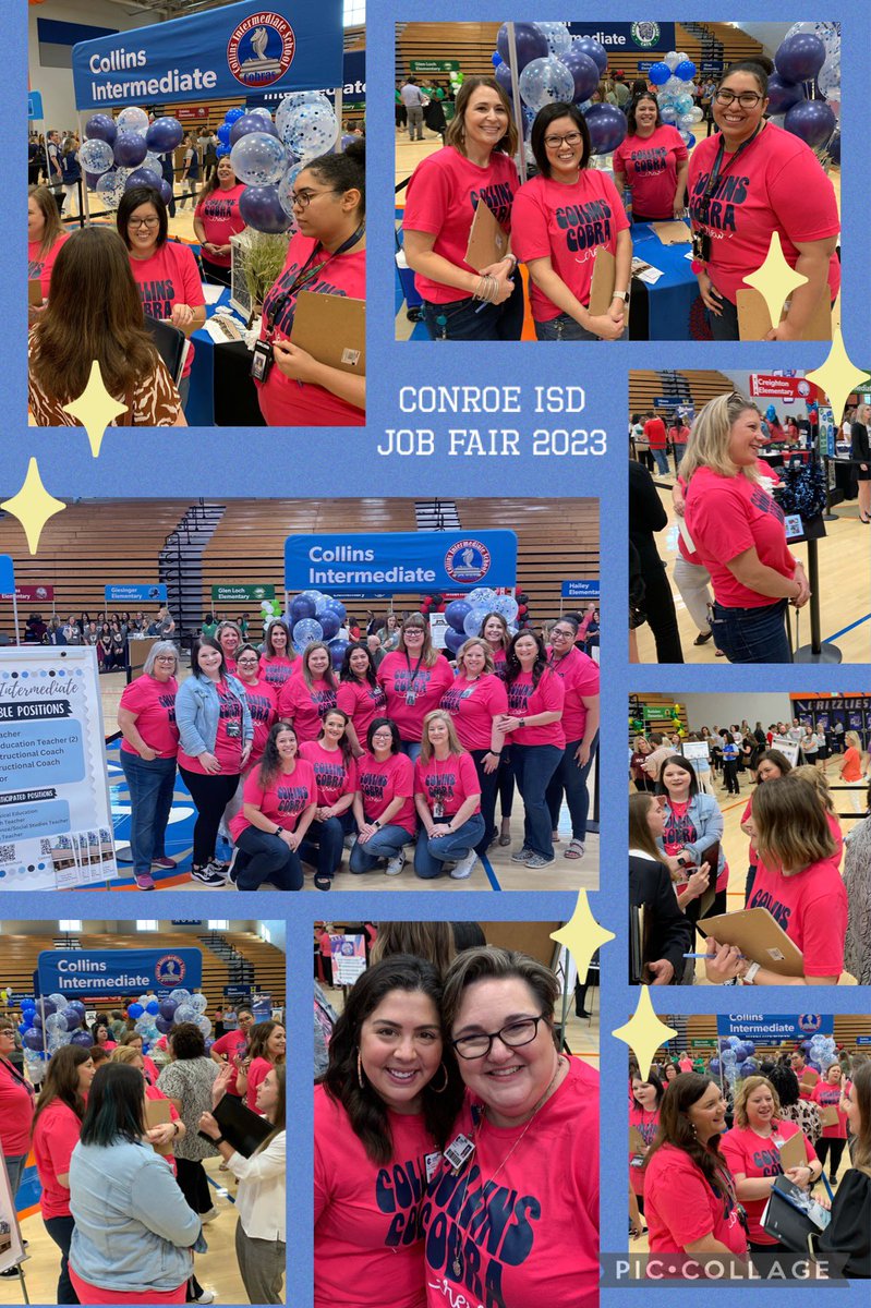 We had fun at the <a href="/ConroeISD/">Conroe ISD</a> Job Fair this morning! It takes a team! Our future is bright! #BetterTogether #teamworkmakesthedreamwork