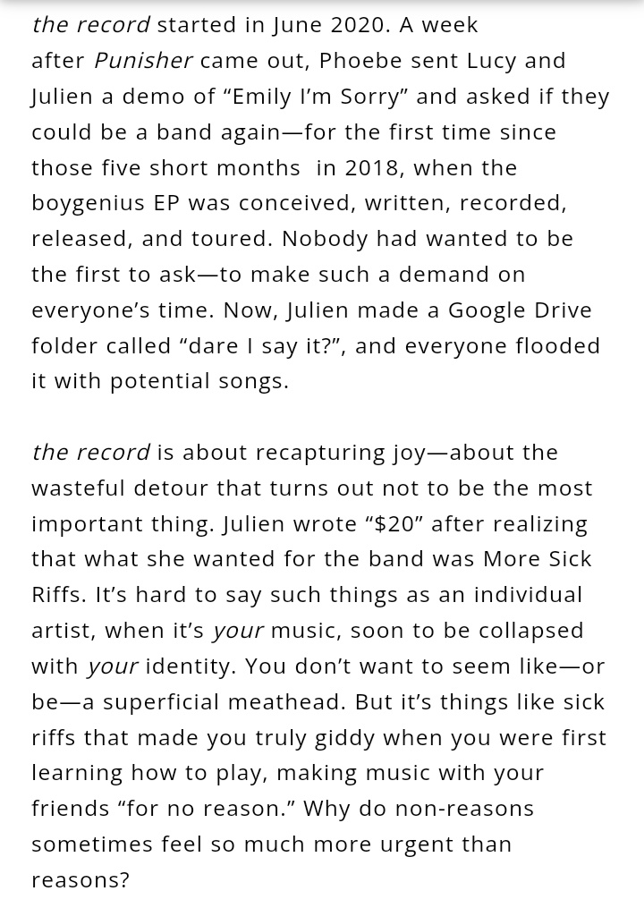 ThePhoebeRoom's tweet photo. 📰 | Bringing back this introductory essay for 'the record' written by Elif Batuman 💌

🔗https://t.co/arm4c2n57b (1/2) https://t.co/qM7QBp2ljg