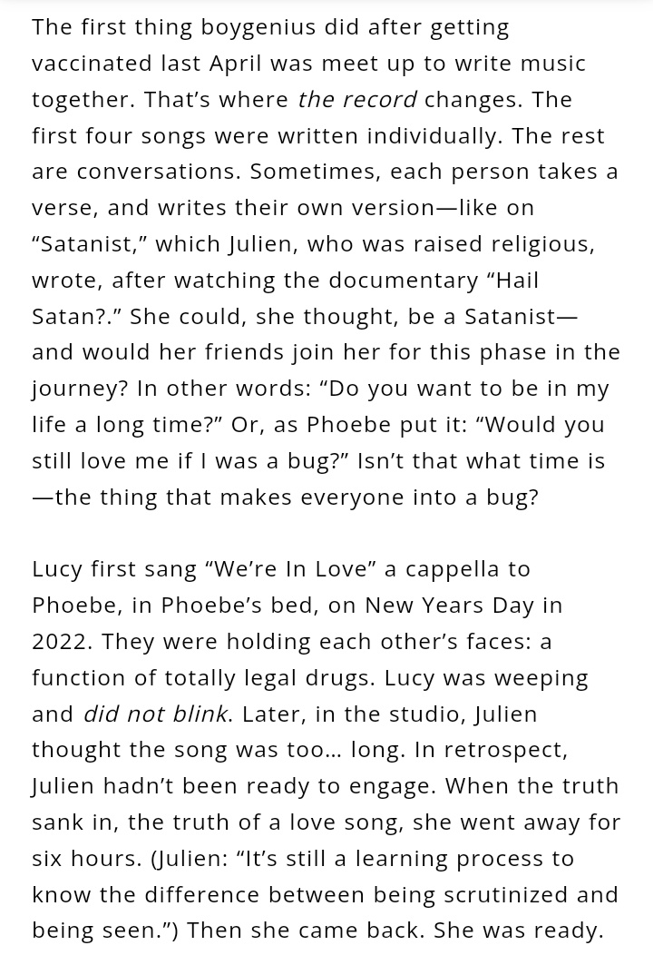 ThePhoebeRoom's tweet photo. 📰 | Bringing back this introductory essay for 'the record' written by Elif Batuman 💌

🔗https://t.co/arm4c2n57b (1/2) https://t.co/qM7QBp2ljg