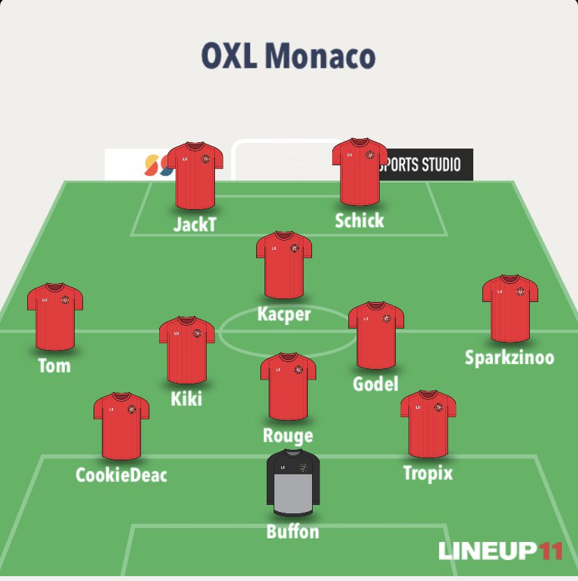 OXLProClubs's tweet photo. OXL Monaco ts for tonight’s games. https://t.co/ejeYMdugJO
