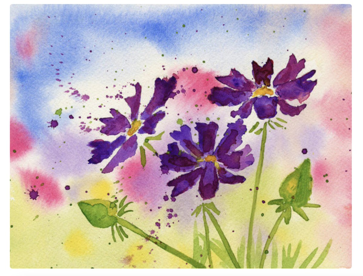 Cosmos flowers #CosmosFlowers #Cosmos #Flowers #watercolor #sunnyfloral #homedecor #BuyIntoArt #homedecor #interiordesign #fieldofflowers #floral #floralart #interiorstyling #giftideas #AYearForArt #Springintoart #flowerpainting #watercolorflowers