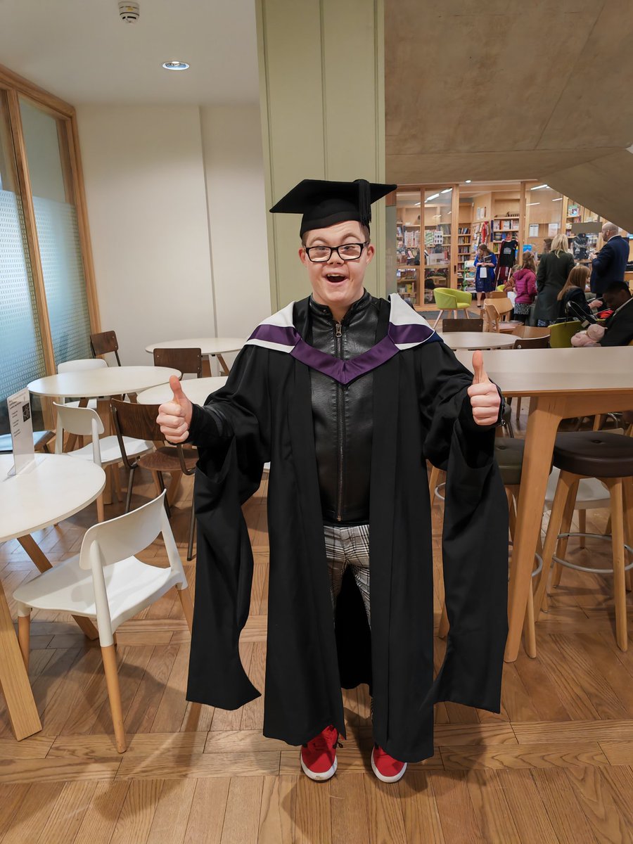 I was going to post a profound tweet about my MEd graduation with <a href="/TheNCE_/">National College of Education</a> and my learning journey over the last 2 years. Instead, here's a pic of my son who couldn't wait to try on my robes! #ourNCEjourney
