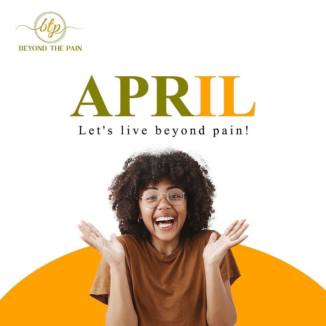IreneOlumese's tweet photo. April showers bring May flowers, and we can't wait to see what this new month will bring
Let's live beyond pain
You can live beyond that pain!
You can start your journey to healing and recovery! You Can!

#NewBeginnings #LiveBeyondPain #Joy #FreshStart #April #NewHope #Gratitude https://t.co/XrQbldxm3s