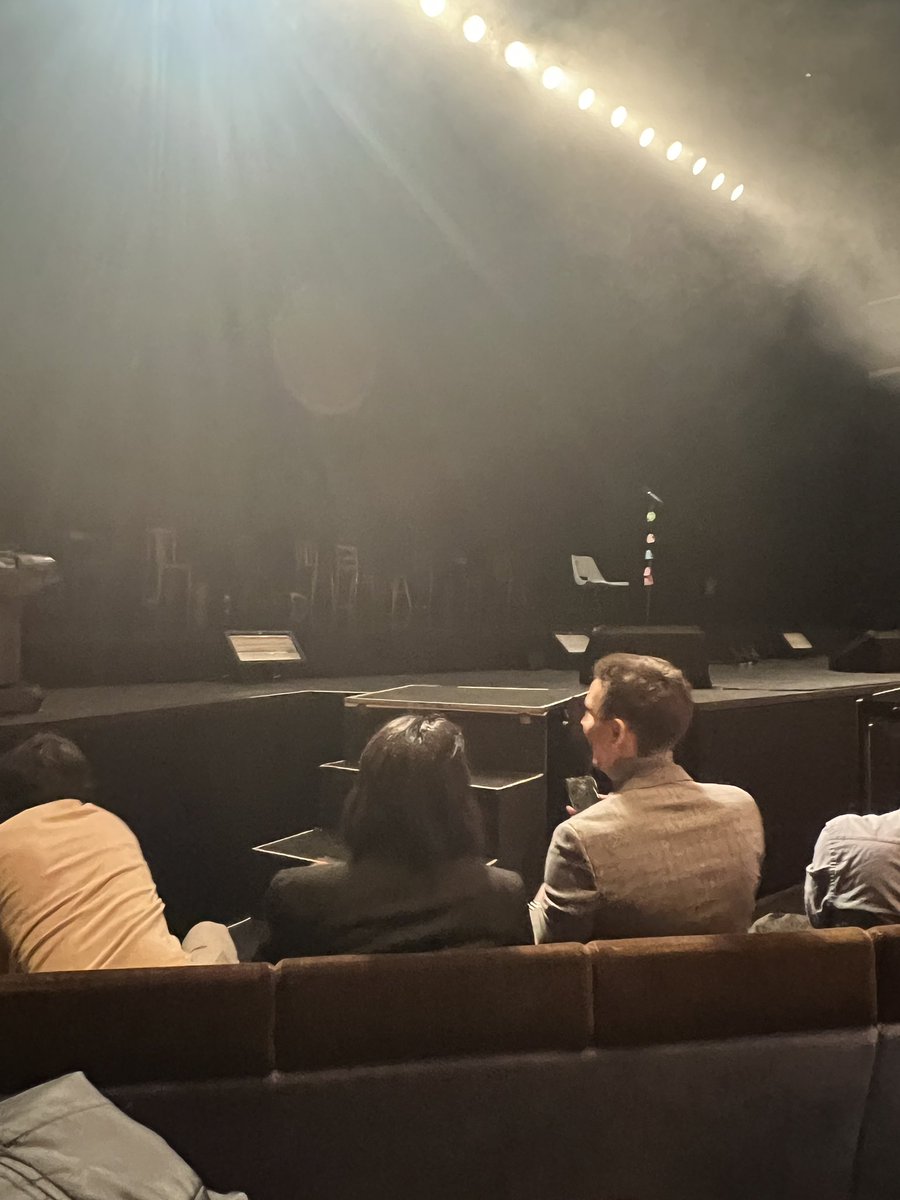 NatashaKstone's tweet photo. So excited to see @WeronikaMaria_ &amp; @KebailiDwyer absolutely smash it with @Complicite tonight!!! 😍 doing CDT proud! https://t.co/V3JLmGtHSR