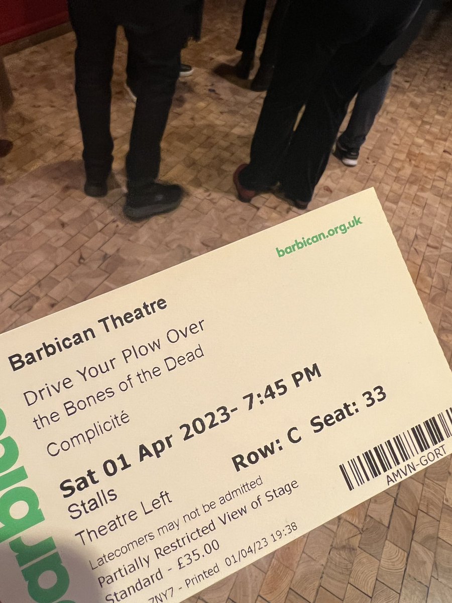 Natasha K Stone (@natashakstone) on Twitter photo So excited to see <a href="/WeronikaMaria_/">Weronika Maria</a> & <a href="/KebailiDwyer/">Kiren Kebaili-Dwyer</a> absolutely smash it with @Complicite tonight!!! 😍 doing CDT proud! So excited to see <a href="/WeronikaMaria_/">Weronika Maria</a> & <a href="/KebailiDwyer/">Kiren Kebaili-Dwyer</a> absolutely smash it with @Complicite tonight!!! 😍 doing CDT proud!