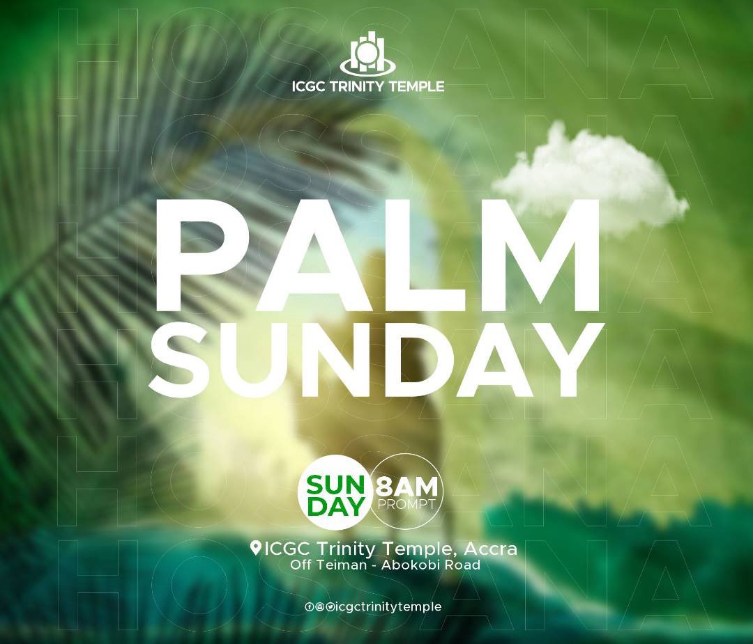 ICGC_Trinity's tweet photo. It’s our Palm Sunday and First Fruits service. Join us at 8am tomorrow. #YearOfGathering #WeAreICGC #SundaysAtICGC https://t.co/qdblJZHjwY