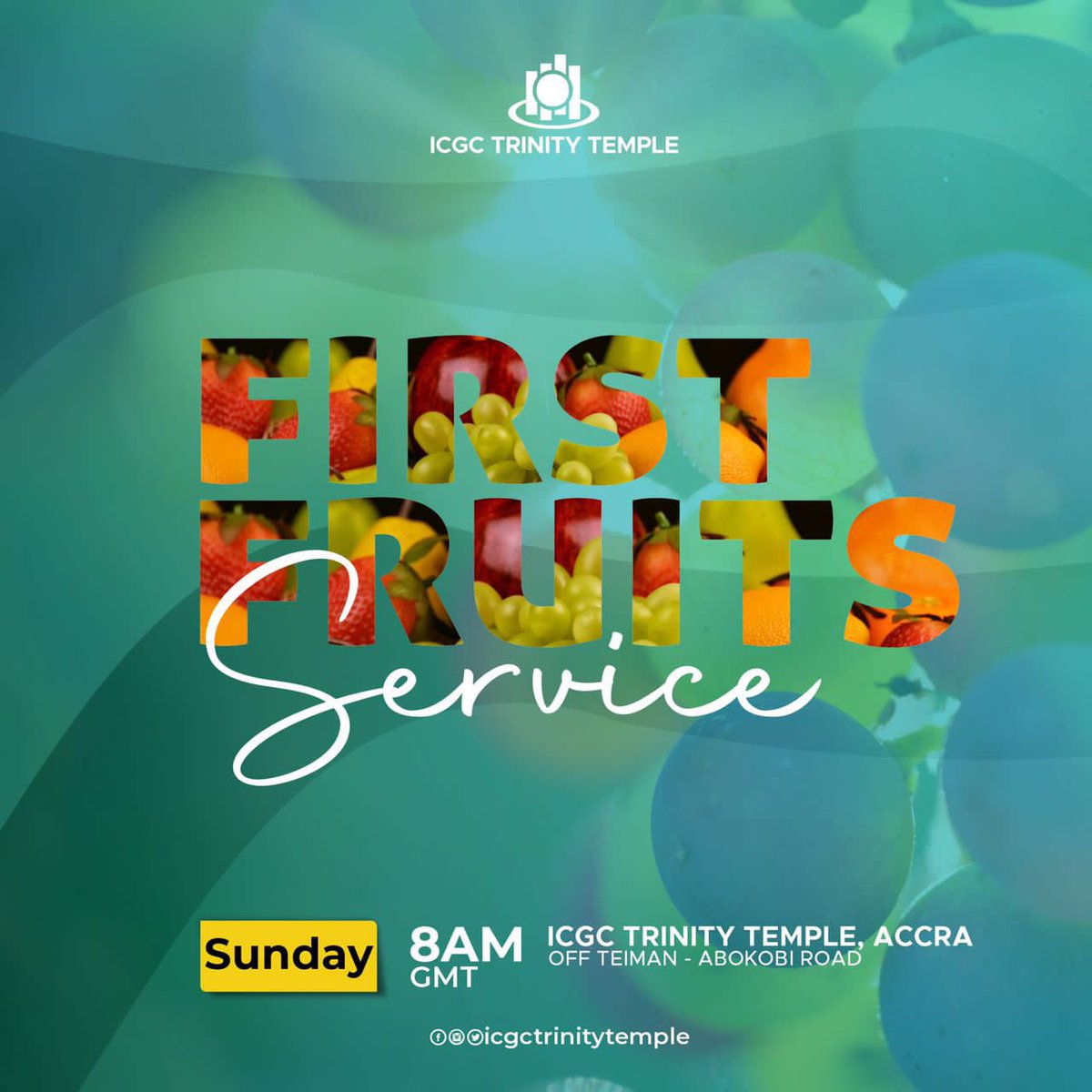 ICGC_Trinity's tweet photo. It’s our Palm Sunday and First Fruits service. Join us at 8am tomorrow. #YearOfGathering #WeAreICGC #SundaysAtICGC https://t.co/qdblJZHjwY