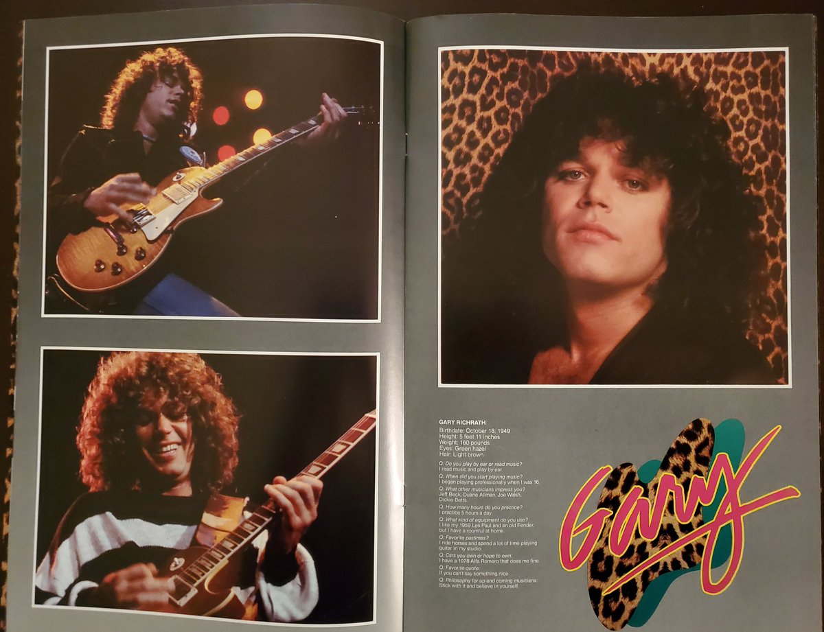 AllYearsCombine's tweet photo. REO Speedwagon 1979 Nine Lives Tour Concert Program #REOSpeedwagon #Tourprograms #alltheyearscombine https://t.co/pxThQD5siP