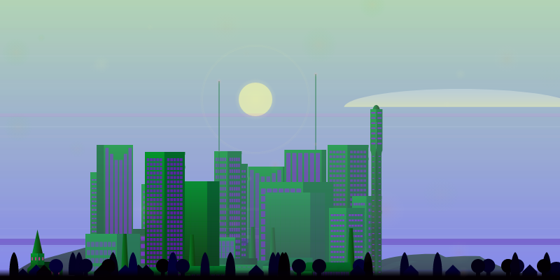 some_new_cities's tweet photo. 🌇 "Where Forest meets Carnellian". https://t.co/W3IurUuivg