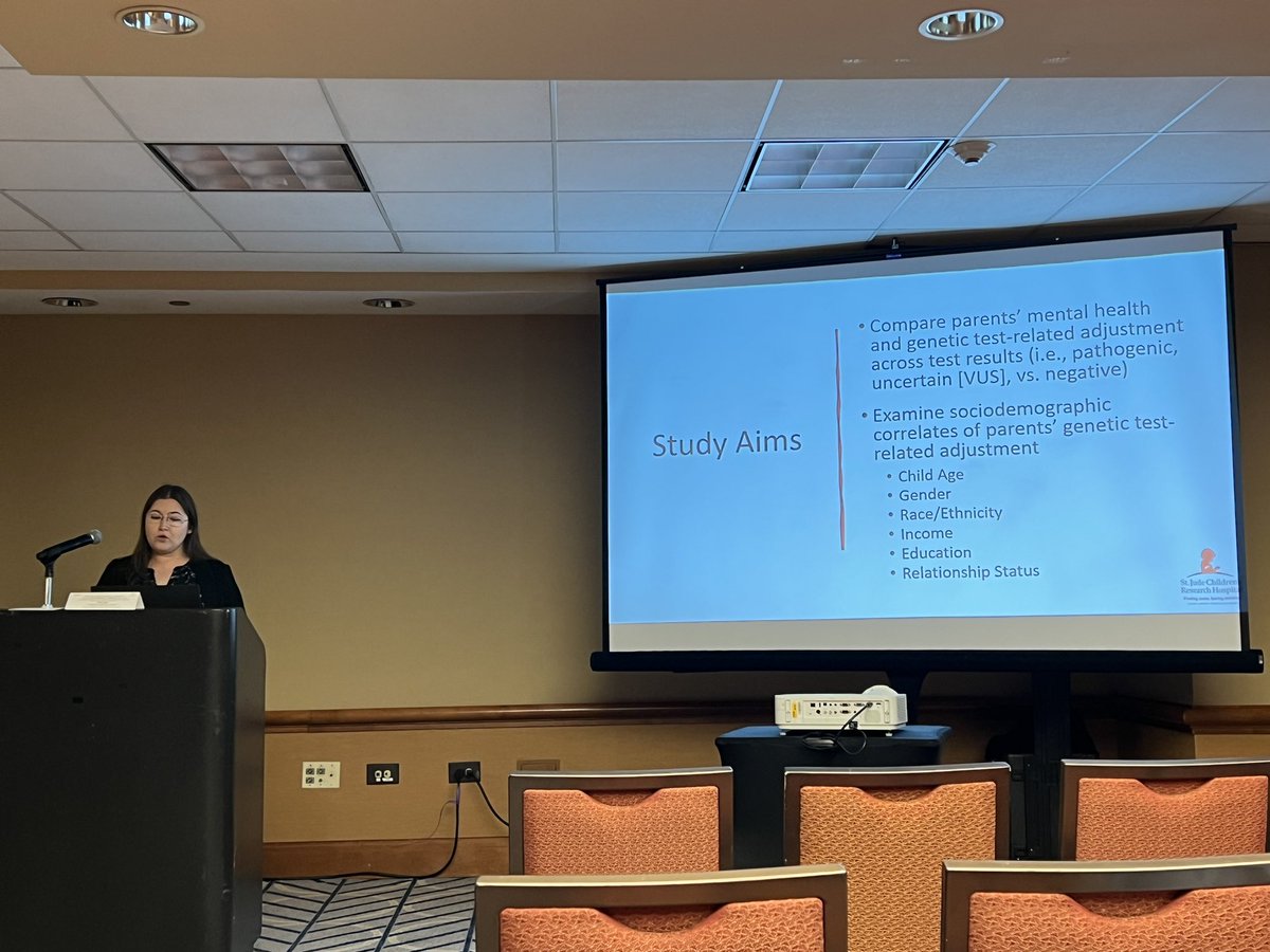 Chrissy Salley, PhD (@chrissysalley) on Twitter photo <a href="/CaregiverSIGSPP/">SPP Caregiver Wellbeing SIG</a> Leadership Team member, Dr. Sharp, presenting her important work on caregiver's adjustment to children's genetic testing result. #sppac2023 <a href="/SPPDiv54/">Society of Pediatric Psychology</a> <a href="/CaregiverSIGSPP/">SPP Caregiver Wellbeing SIG</a> Leadership Team member, Dr. Sharp, presenting her important work on caregiver's adjustment to children's genetic testing result. #sppac2023 <a href="/SPPDiv54/">Society of Pediatric Psychology</a>