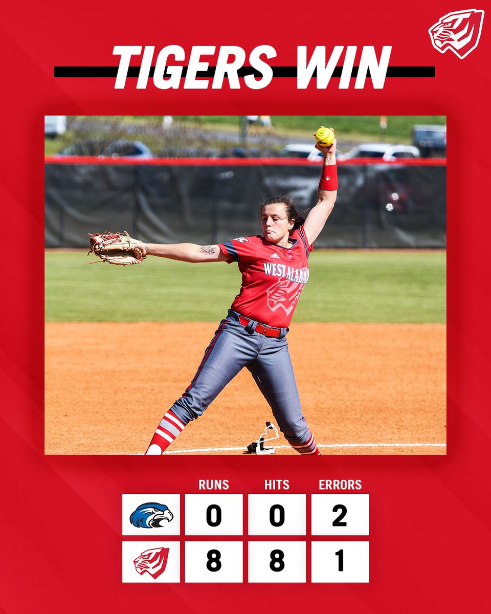 UWAAthletics's tweet photo. TIGERS WIN! π
π₯
SB | Final | UWA 8, Shorter 0
#WinWithWestAL https://t.co/fQbznbXY20