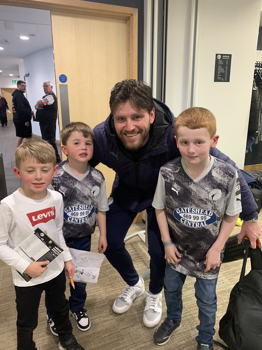 Same photo, same result!

Quarter final &amp; semi final #montysaves  

Congratulations <a href="/GatesheadFC/">Gateshead FC</a> 

<a href="/JMontgomery94/">James Montgomery</a> <a href="/Soofy22/">Kevin South</a> <a href="/GHicky/">Graeme Hudson</a>