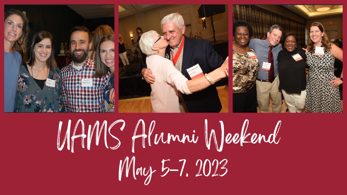 It's April 1st - You know what that means! Don't 'Fool' Around and Forget to Register for Alumni Weekend! We can't wait to see you! @uamshealth @UAMS_CON @UAMS_COM @UAMS_COPH @UAMS_COM @uamschp