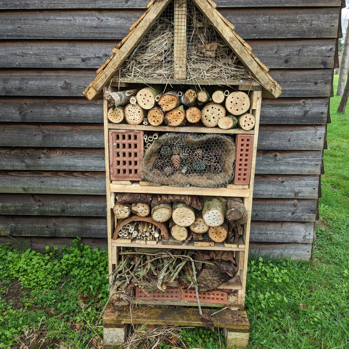 KimberleyYeldh1's tweet photo. After having an ecology course visit from @Ji1973m in December. We wanted to learn how we can increase our wildlife on the course. Especially as we have Lackford Lakes nature reserve (SSI) next door. We have made bug hotel, owl boxes and bat boxes.
#golfcourseecology #wildlife https://t.co/yeoSnNZUwe
