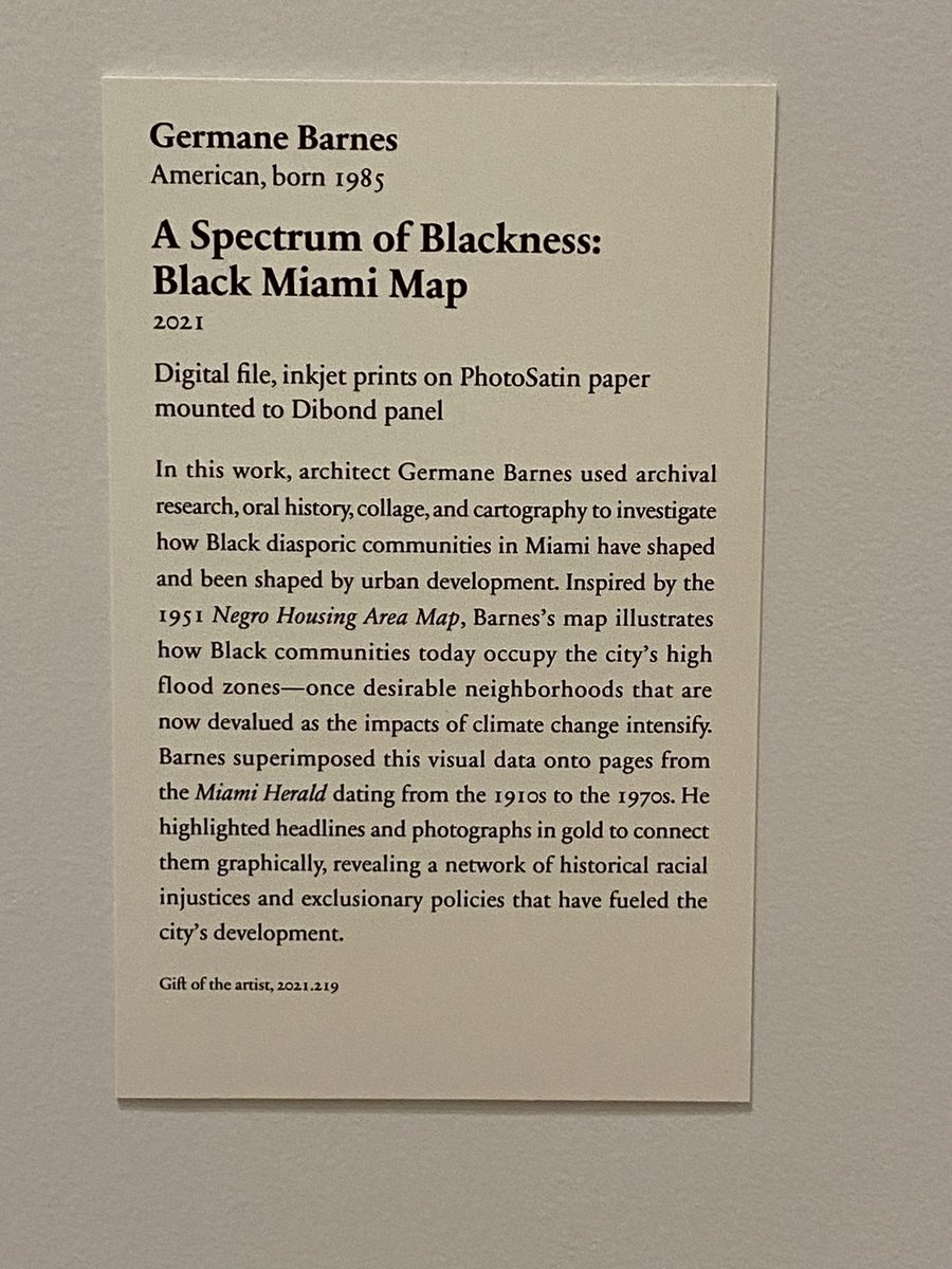achinatiger's tweet image. #Blackness #Miami #DigitalMapping @artinstitutechi #artinstitutechi #exhibition #PastForward