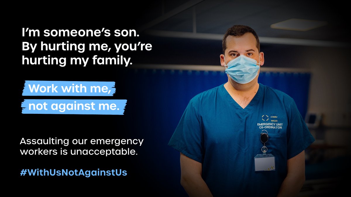 All of our staff and emergency services colleagues are working extremely hard to keep you safe.

We ask that you work #WithUsNotAgainstUs and only access emergency services for life-threatening conditions.