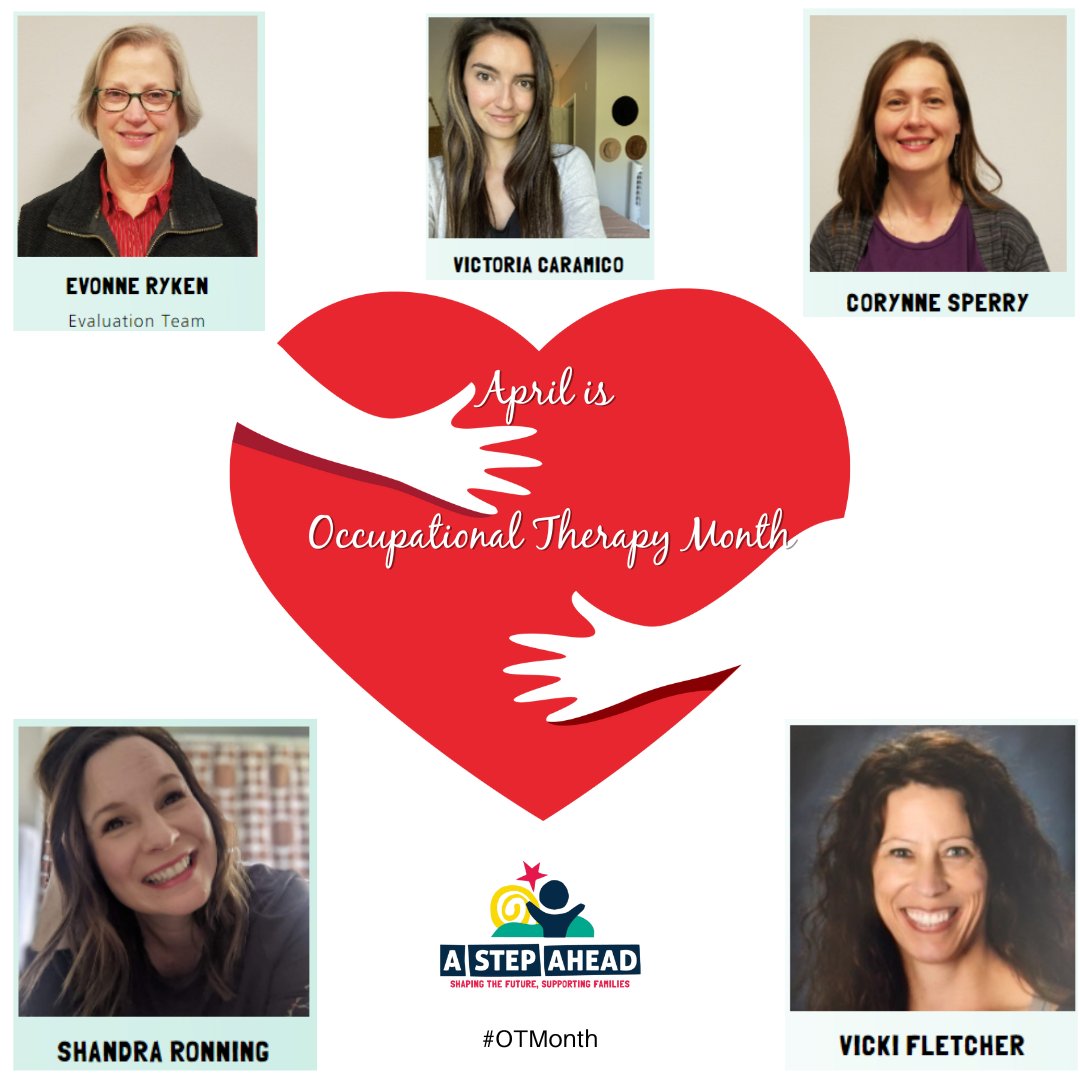 April is Occupational Therapy Month! We love our OT Staff! 

#OTMonth  #occupationaltherapy #occupationaltherapist #ot #therapy #autism  #rehabilitation #specialneeds #pediatricoccupationaltherapy #adhd #rehab #sensoryplay #finemotorskills #sensoryprocessingdisorder