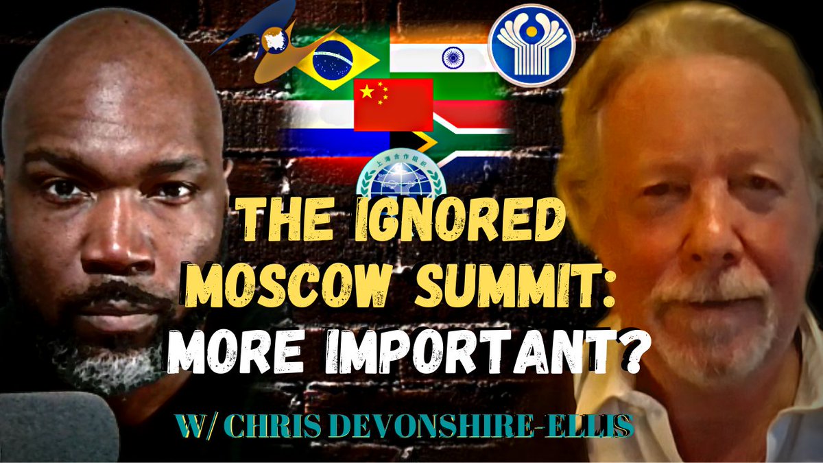 RethinkinDollar's tweet photo. Uncover the overlooked summit that could redefine global politics. A Mega BRICS+ formation is being discussed now. Deep dive w/ Chris Devonshire-Ellis in Moscow. Watch to explore more. https://t.co/LSqgQ0KdeG
#MoscowSummit #GlobalPolitics #SCO #CIS #EAEU #BRICS #MultipolarWorld https://t.co/69tZPGkDes
