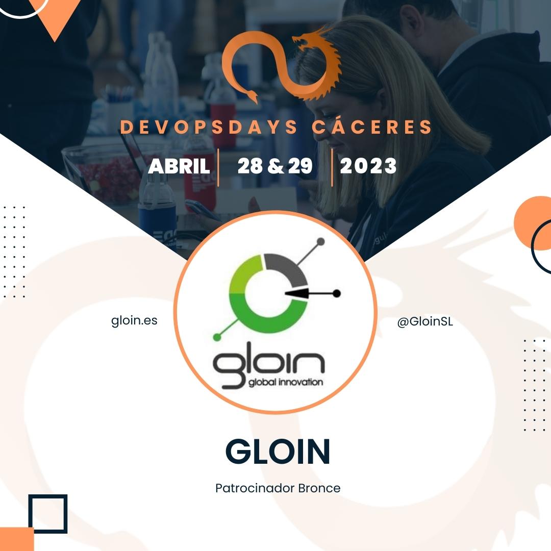 ¡Un gran agradecimiento a <a href="/GloinSL/">Gloin</a> por ser parte de #DevOpsDaysCC23! ¡¡Hip, hip, hurra!!
👉 gloin.es
#DevOpsDays #DevOpsDaysCC23 #DevOps #Cáceres