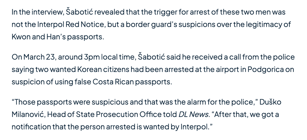 FatManTerra's tweet photo. After months of being on the run from Interpol, Do Kwon didn't get caught because he got recognized... He didn't get caught because he was flagged in the database... He only got caught because whoever made his fake passport did a horrible job 💀 (h/t @dlnews @isabelhunter) https://t.co/CevqBVnUqd