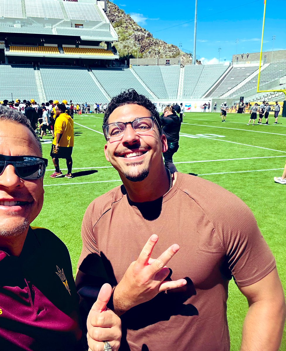 MarcusW_O2V's tweet image. Great seeing this specialist at practice!
#ProDevil
#SunDevilFootballAlumni
#Family