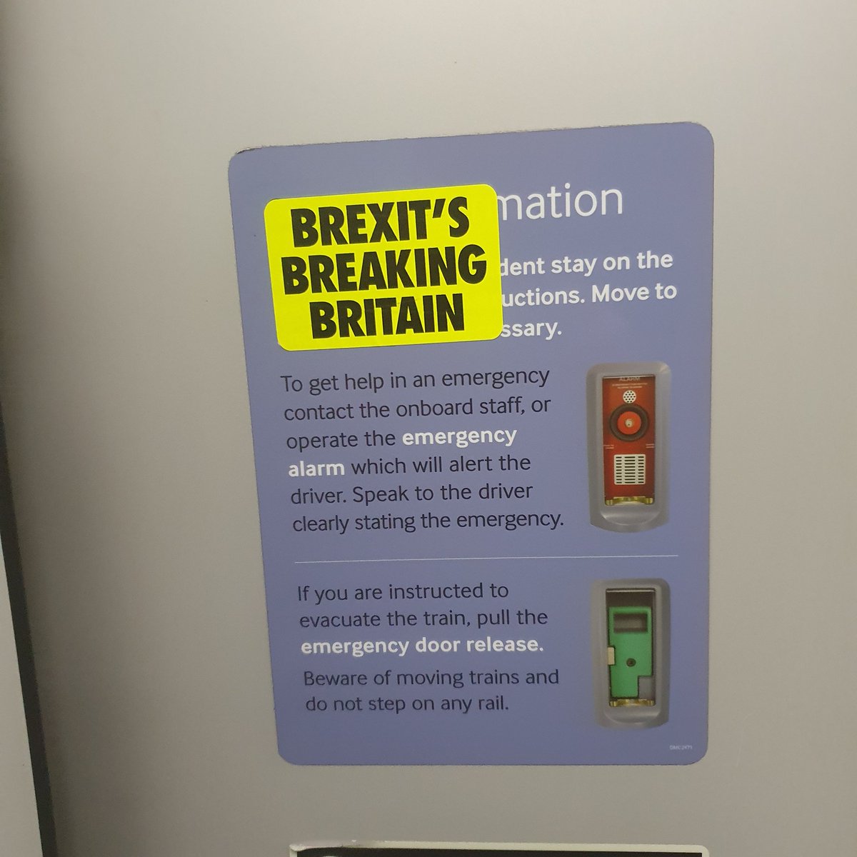 BrexitRage's tweet photo. @GeorgeSmid @notagainreally @EnfieldforEU @BremainInSpain @RejoinP @vivamjm @brexitcarnage Critical incident implies something which disappears.  Brexit Carnage is continous.

#FakeBackControl #BrexitDisaster #Britastrophe 

@Conservatives https://t.co/kfOffp7yVC