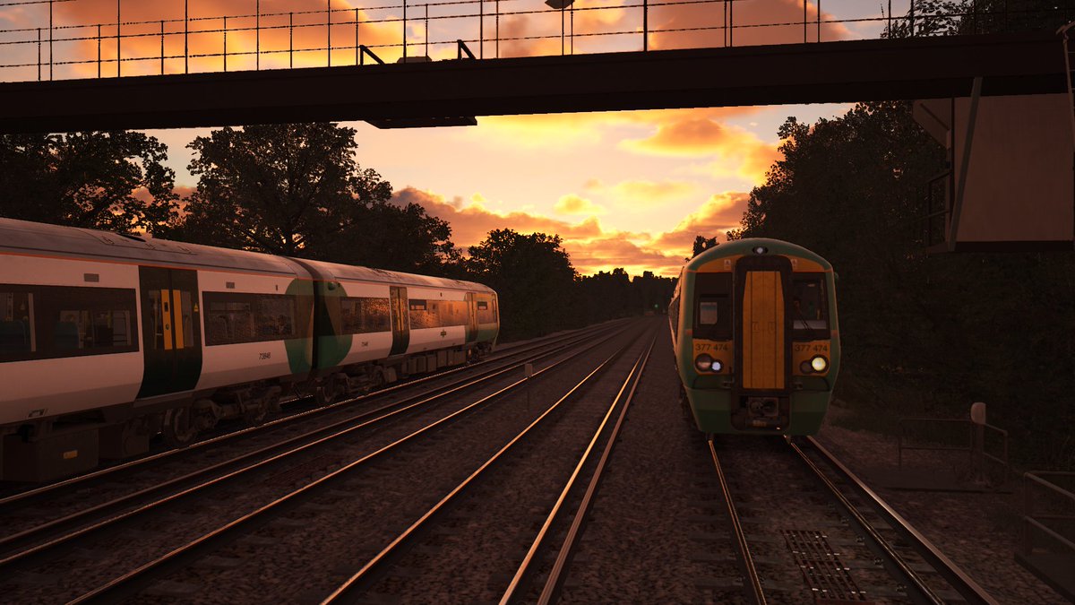 Sipha__'s tweet image. Approaching London
#Southern #Class377 #TrainSimWorld