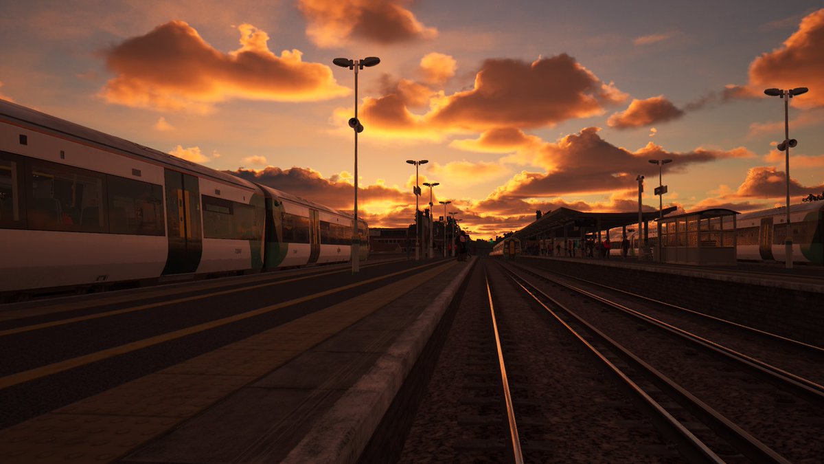 Sipha__'s tweet image. Approaching London
#Southern #Class377 #TrainSimWorld