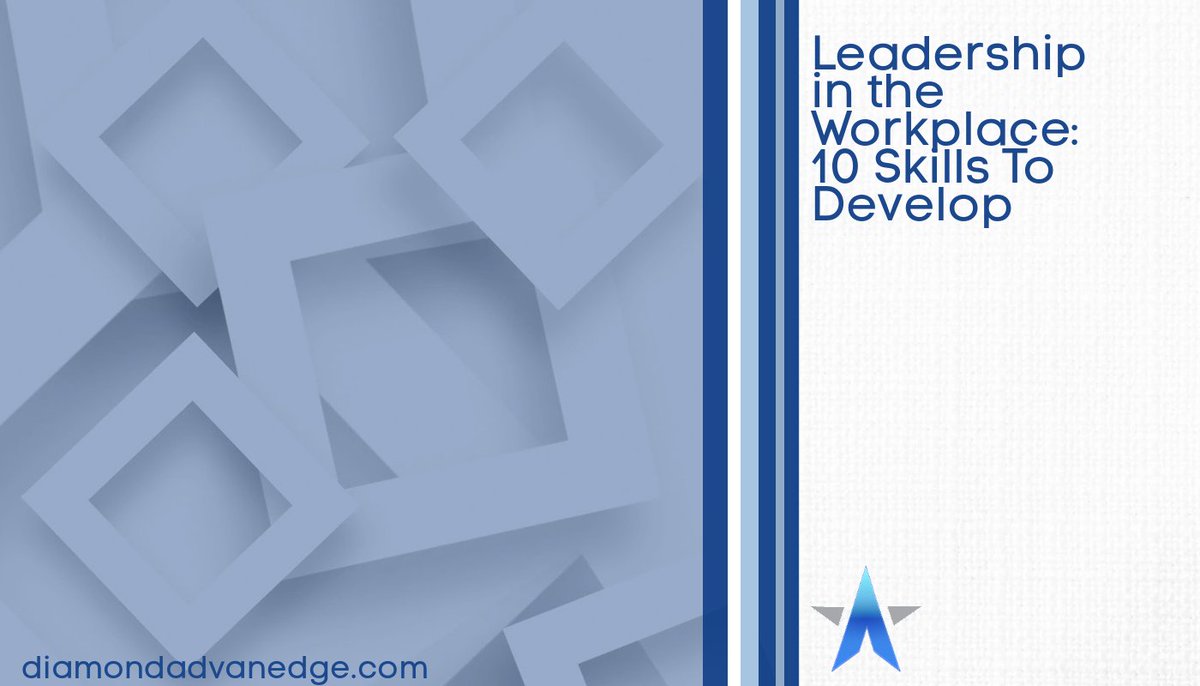DiamondAdvanEdg's tweet photo. Leadership skills can help you in all phases of your career, from applying to jobs to seeking career advancement. #leadership #communication #skills #career #diamondadvanedge
https://t.co/ujTNiZgnJe https://t.co/m0Mtc2rEly