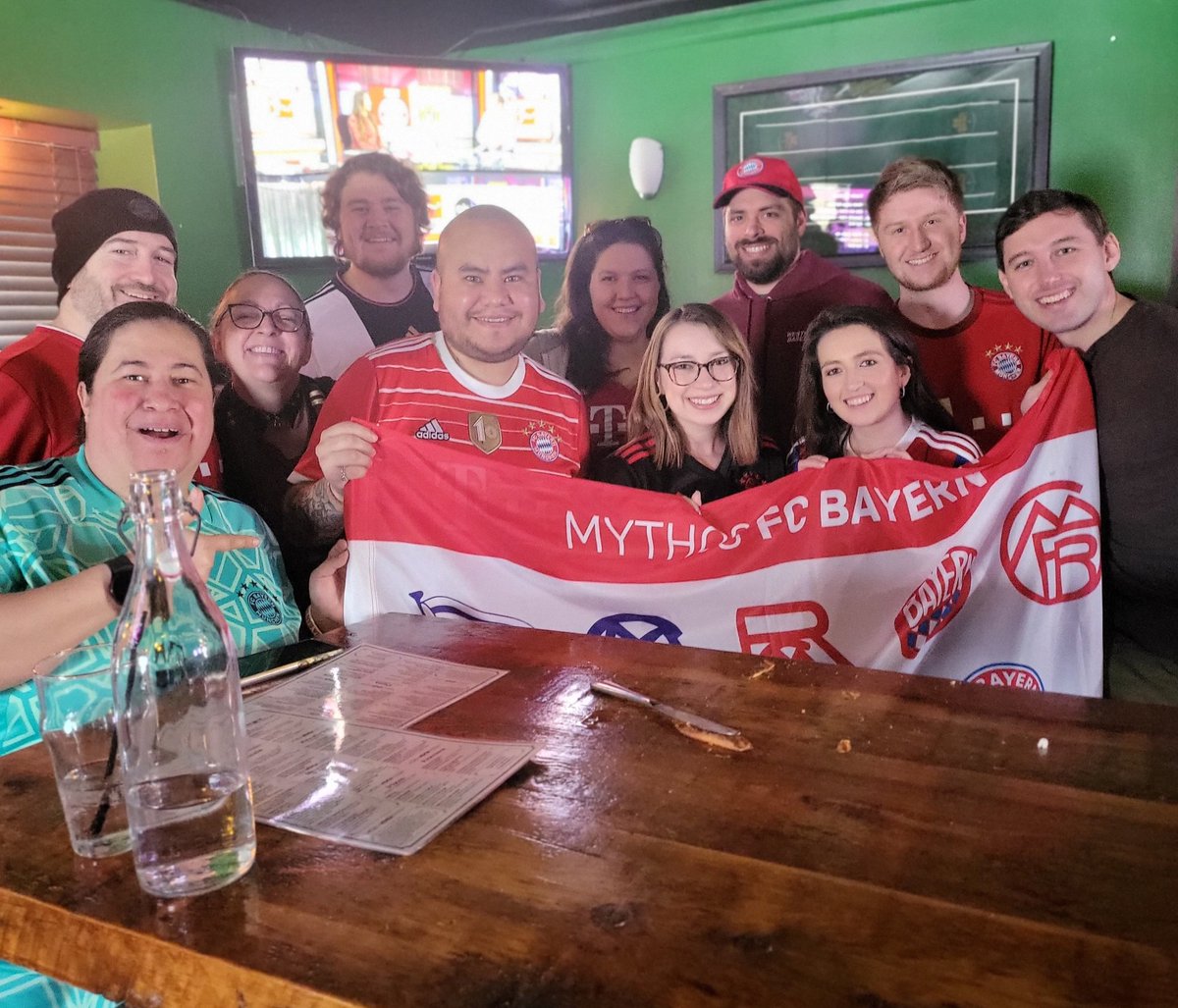 Excellent result today... <a href="/BansheeBoston/">The Banshee Pub</a> has been good for us, as are home matches in ##DerKlassiker