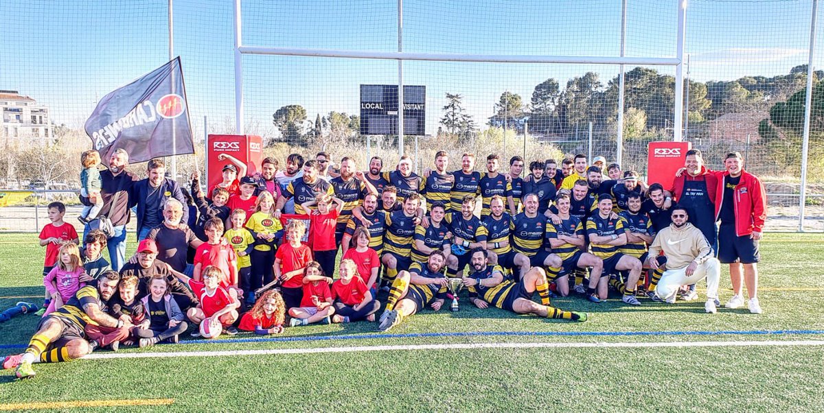 12a temporada, 2n títol, UNA FAMÍLIA <a href="/carboners/">RUGBY TERRASSA</a>